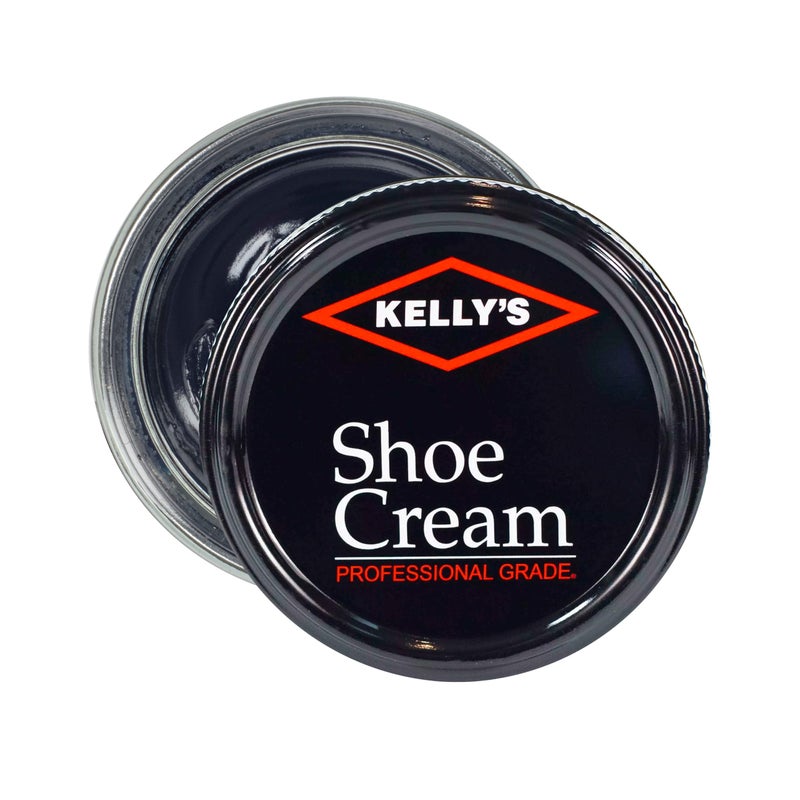 KELLYS Kelly's Navy Shoe Polish 1.5 oz - Professional Leather Shoe Cream - Image 2